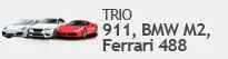 Stage de pilotage au circuit de Charade avec trio Porsche 911 GT3 BMW M2 Ferrari 488